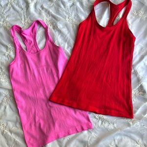 Lululemon lacerback tanks